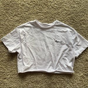 Alphalete cropped tee